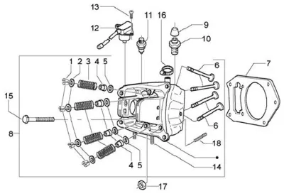 Cylinder head - valves