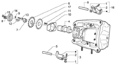 Rocker arm - camshaft