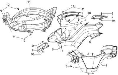 Handlebar top