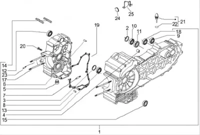 Engine casing