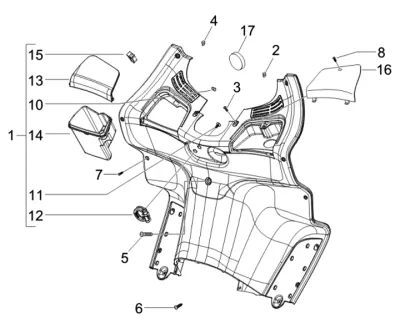 Legshield inner