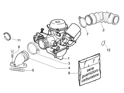 Carburettor parts