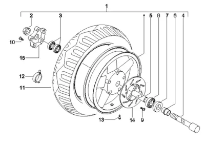Front wheel