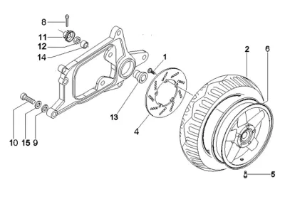 Rear wheel