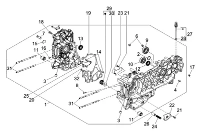Engine casing