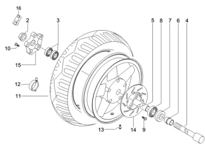 Front wheel
