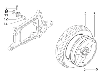 Rear wheel
