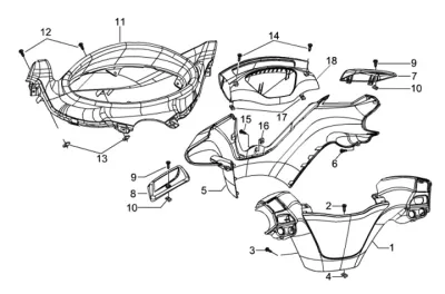 Handlebar top
