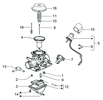 Carburettor parts
