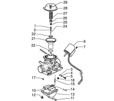 Carburettor parts