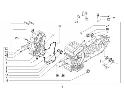 Engine casing