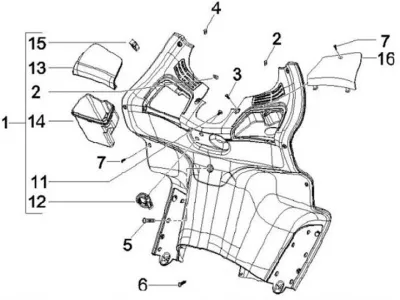 Legshield inner