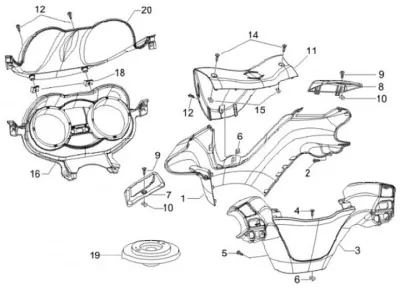 Handlebar top