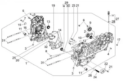 Engine casing