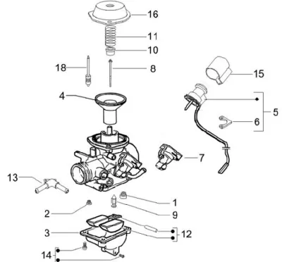 Carburettor parts