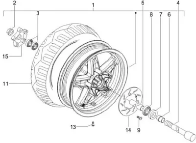 Front wheel