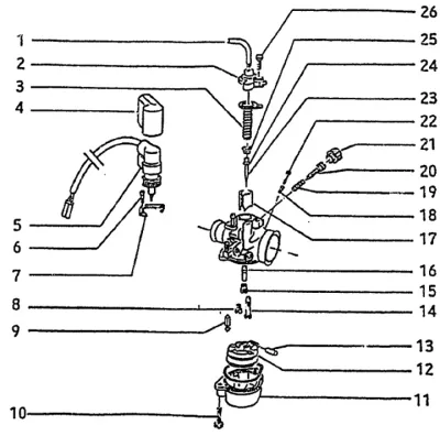 Carburettor parts