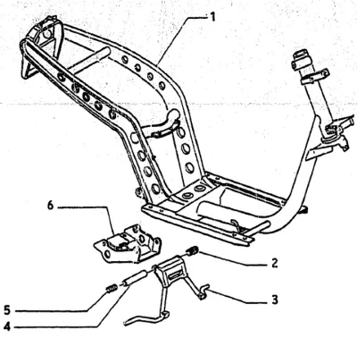 Chassis - centre stand