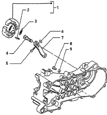 Rear brake shoes