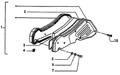 Air intake filter