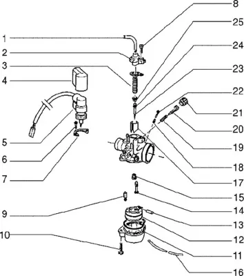 Carburettor parts
