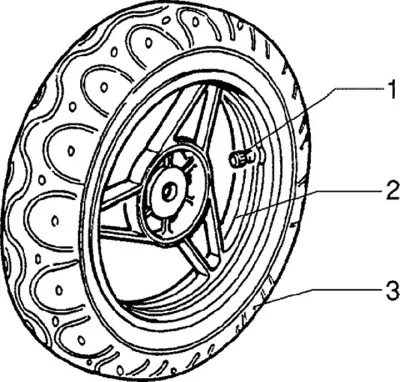 Front wheel