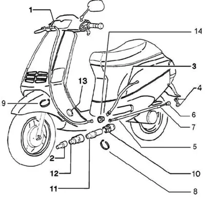 Throttle cable