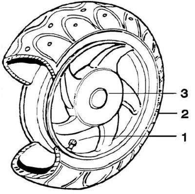Rear wheel