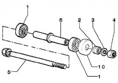 Front axle