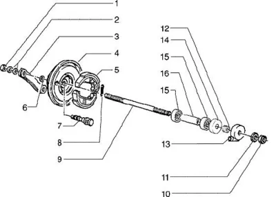 Framaxel (Modell Med Trumbroms)