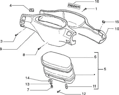 Speedo - handlebar top