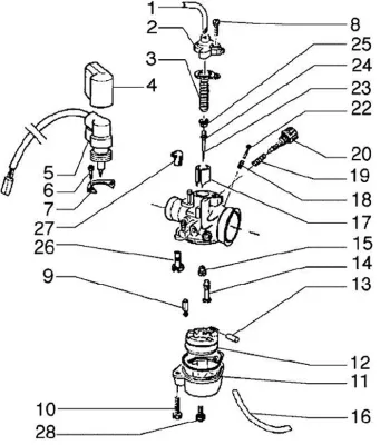 Carburettor parts