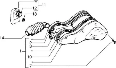 Air intake filter