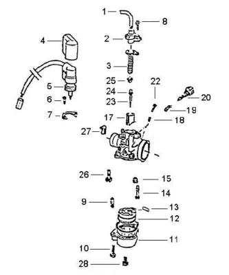 Carburettor parts