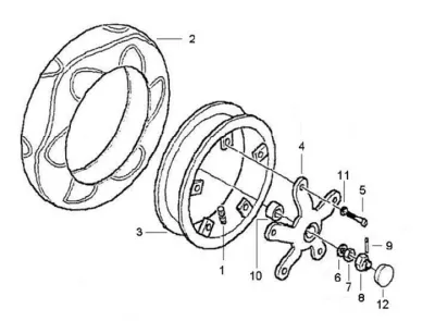 Rear wheel