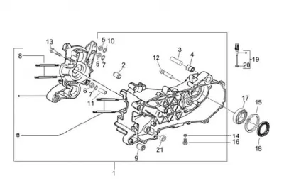 Engine casing