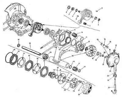 Crankshaft - clutch