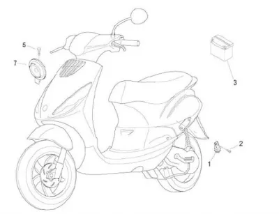 Batteria - claxon