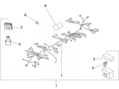 Cablaggio impianto elettrico completo