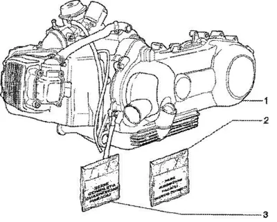 Motor - Motordäcksats