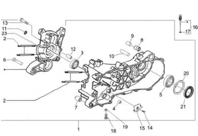 Engine casing