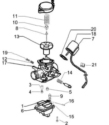 Carburettor parts