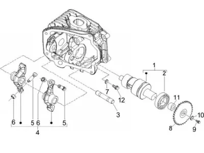 Rocker arm - camshaft