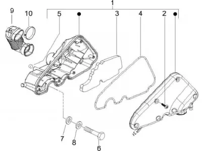 Air intake filter