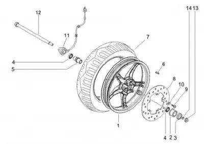 Front wheel