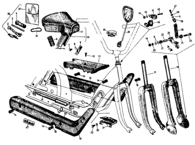 Seat - fork