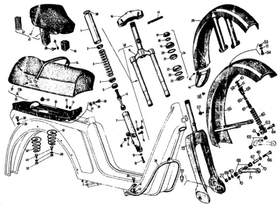 Seat - fork (Boxer)