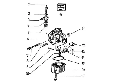Componenti carburatore II