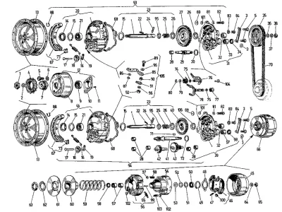 Carburetor, exhaust