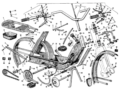 Rear brake drum